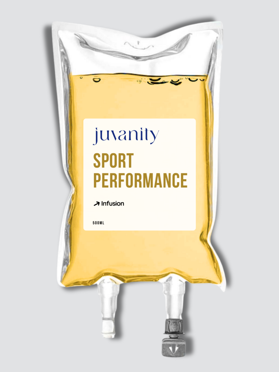 Sport Performance Infusionsbeutel zur Steigerung der sportlichen Leistungsfähigkeit und Ausdauer in der Praxis Juvanity Lampertheim