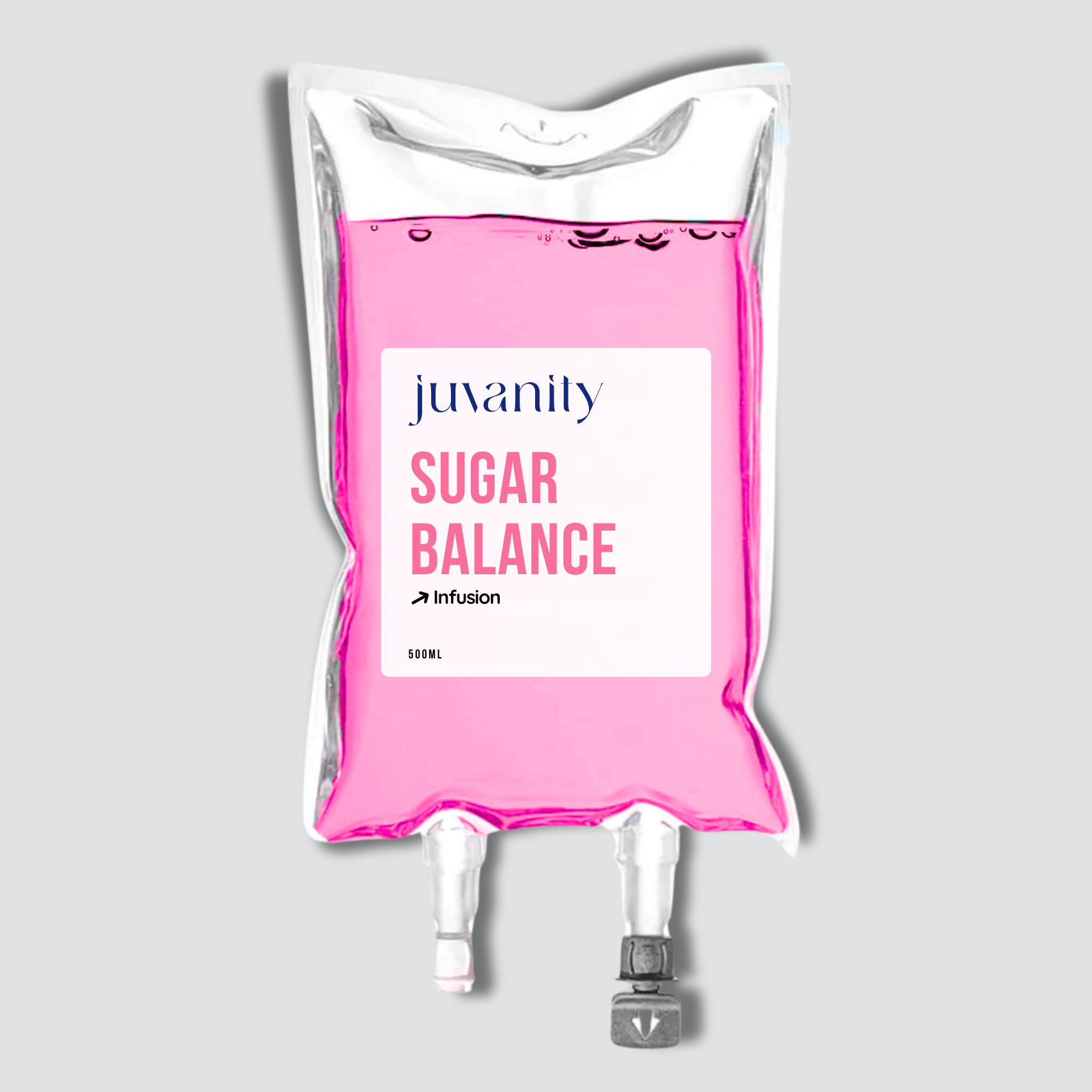 Sugar Balance Infusionsbeutel zur Unterstützung des Blutzuckerspiegels bei der Infusionstherapie in der Praxis Juvanity Lampertheim