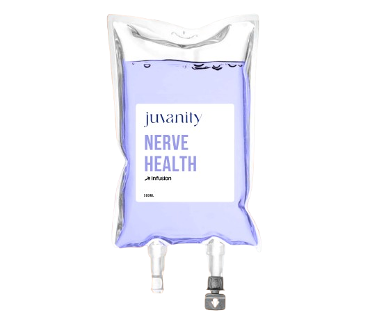 Neuropathie Infusionsbeutel zur Linderung von Nervenschmerzen bei der Infusionstherapie in der Praxis Juvanity Lampertheim