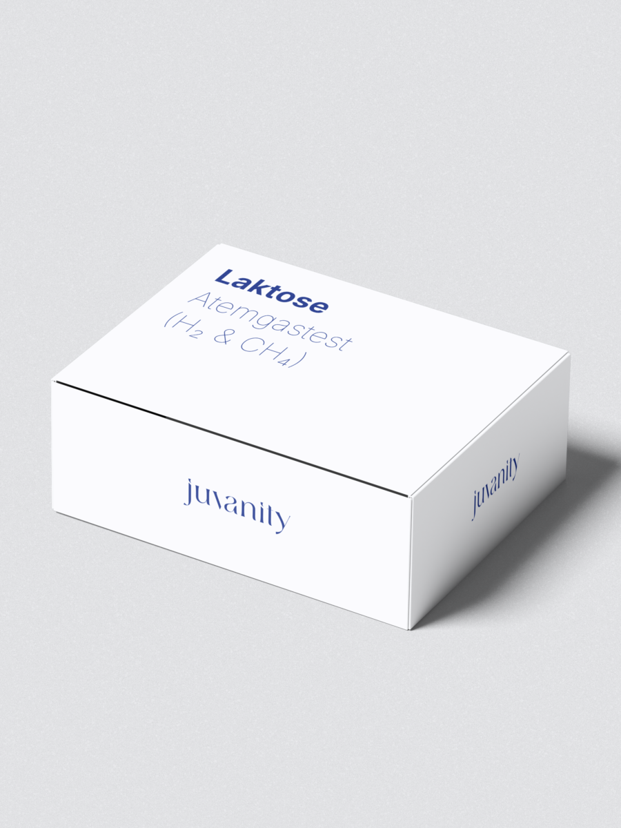 Laktose Atemgastest-Kit zur Diagnose von Laktoseintoleranz in der Naturheilpraxis Juvanity Lampertheim