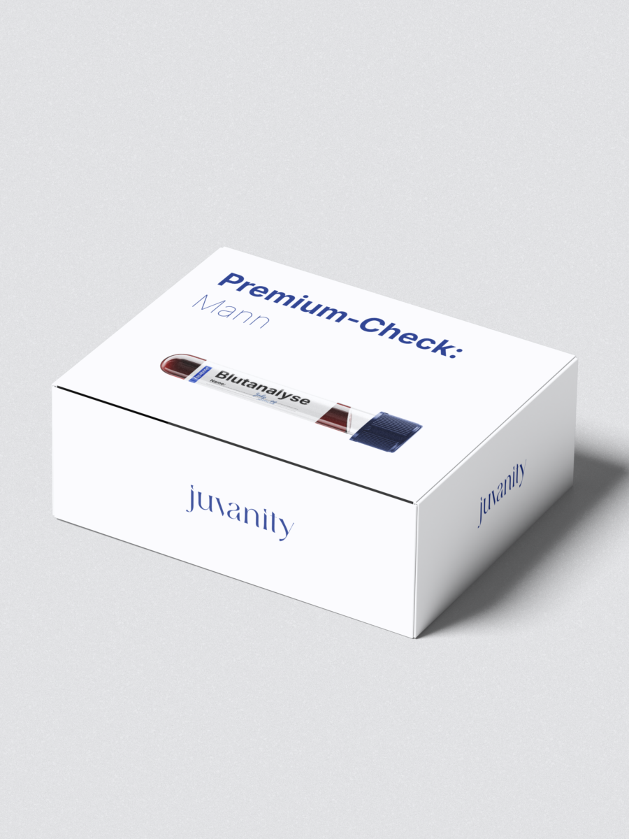 Premium Gesundheits-Check und Blutanalyse für Männer in der Naturheilpraxis Juvanity Lampertheim